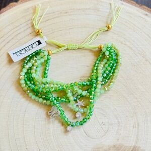 Officiel Italy Bijoux Accessories dangle Bracelet Statement crystal Jeweled